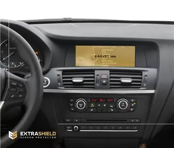 BMW X2 (F39) 2017 - Present Multimedia 8,8" Protection d'écran Résiste aux rayures HD transparent
