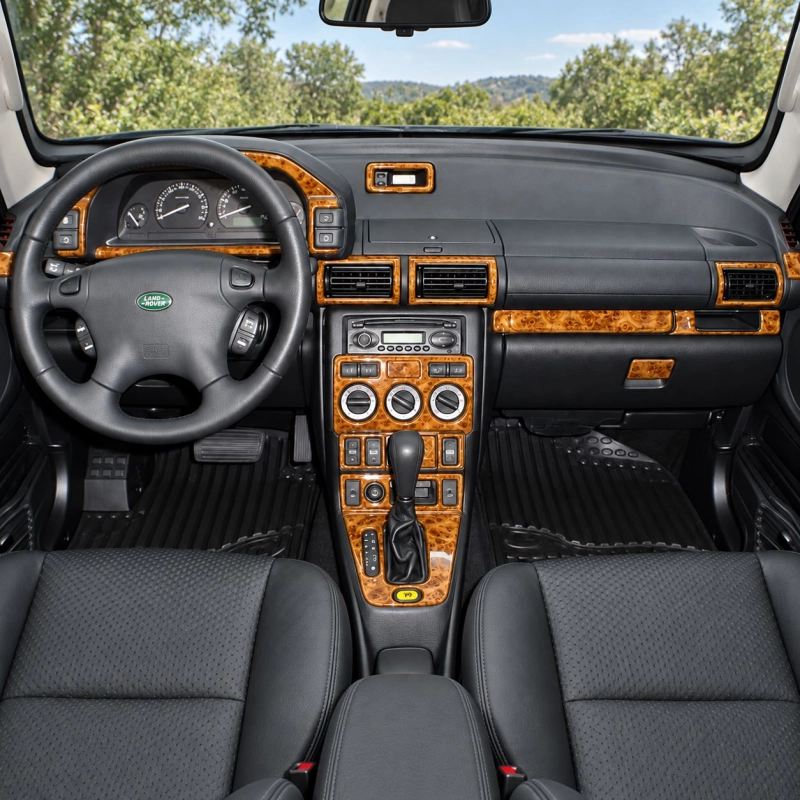 Land Rover Freelander 2002-2003 juego completo, 34 piezas set kit de molduras interiores para salpicadero