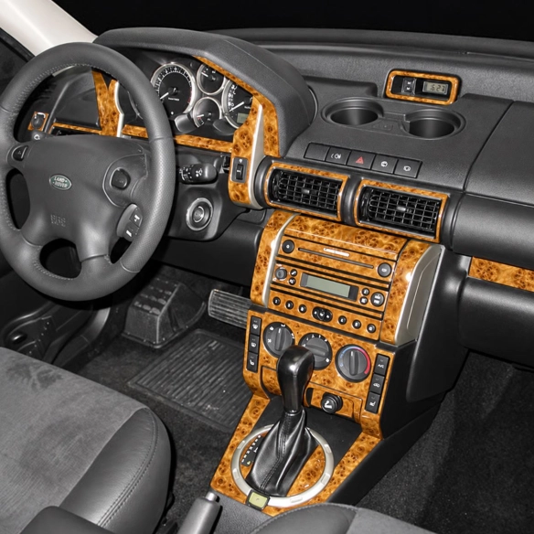 Land Rover Freelander 2004-in poi set completo kit rivestimento cruscotto e interni 3D