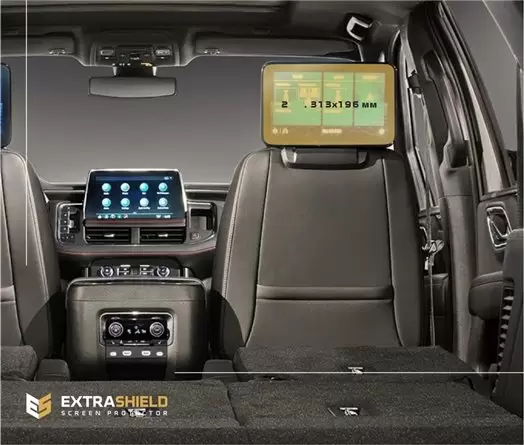 Chevrolet Corvette Stingray 2020 - Present Multimedia HD transparant navigatiebeschermglas