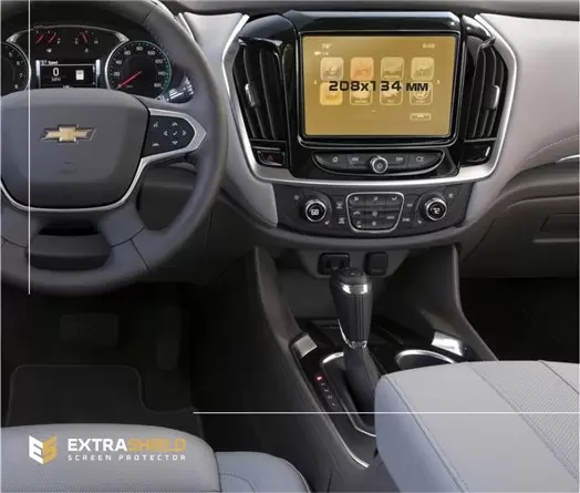 Chevrolet Traverse 2017 - 2022 Multimedia 8" ExtraShield Screeen Protector
