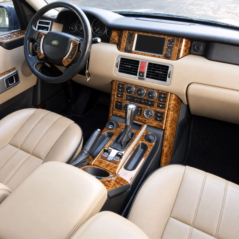 Land Rover Range Rover L322 2005-2006 3D Cockpit Dekor Interieurleisten Set Full Set / as shown in product diagram-teilig