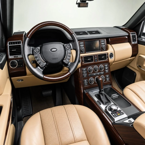 Land Rover Range Rover L322 2007-2009 Full Set, Automatic Gear interieur dashboard decoratieset dashboard decor