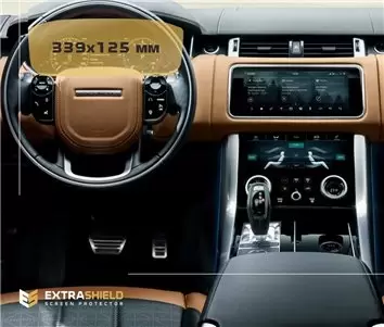 Land Rover RR Sport (L494) 2012 - Present Digital Speedometer Vidrio protector de navegación transparente HD