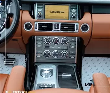Land Rover RR Sport (L494) 2014 - 2019 Multimedia 8" HD transparant navigatiebeschermglas