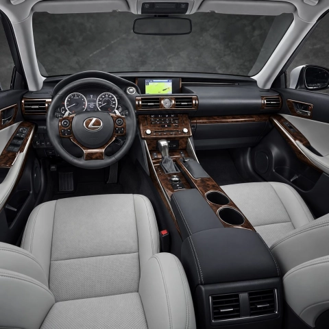 Lexus IS 2013-2022 3D interieur dashboard decoratieset dashboard decor 47-delen