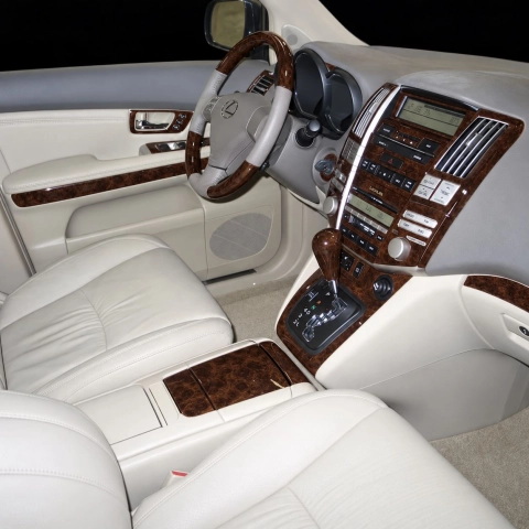 Lexus RX 400H 2006-Actualidad juego completo, Automatic Gear, With Navigation kit de molduras interiores para salpicadero