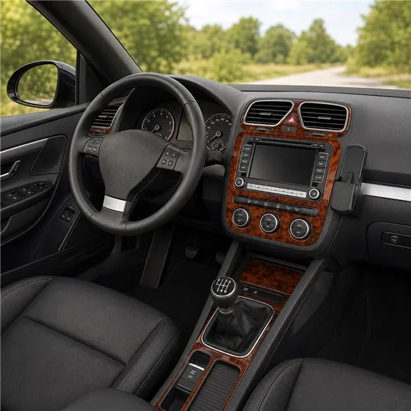 Volkswagen Eos 2005-2010 3D Armaturenbrett-Dekor-Set, 9 Teile