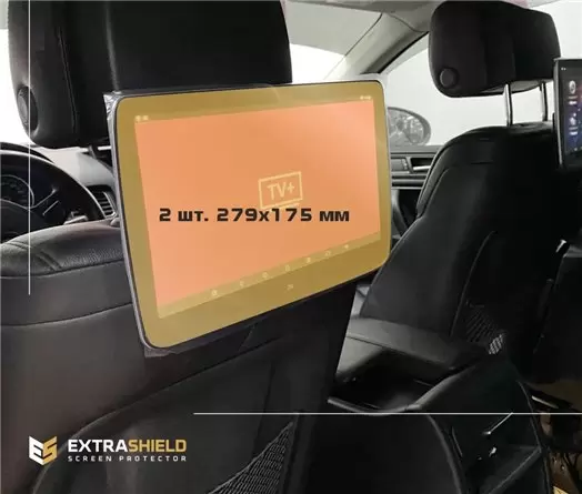 Volkswagen Touareg (CR) R-Line 2018 - Present Passenger monitors Vidrio protector de navegación transparente HD