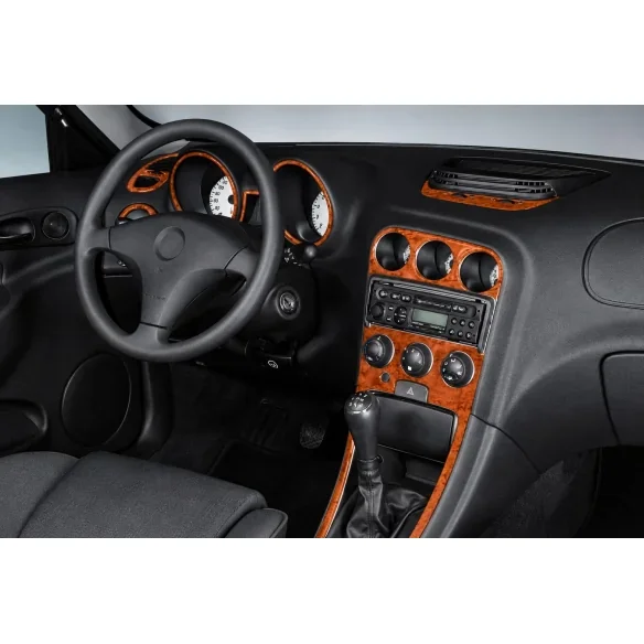 Alfa Romeo 156 1997+ kit salpicadero 3D, 12 piezas