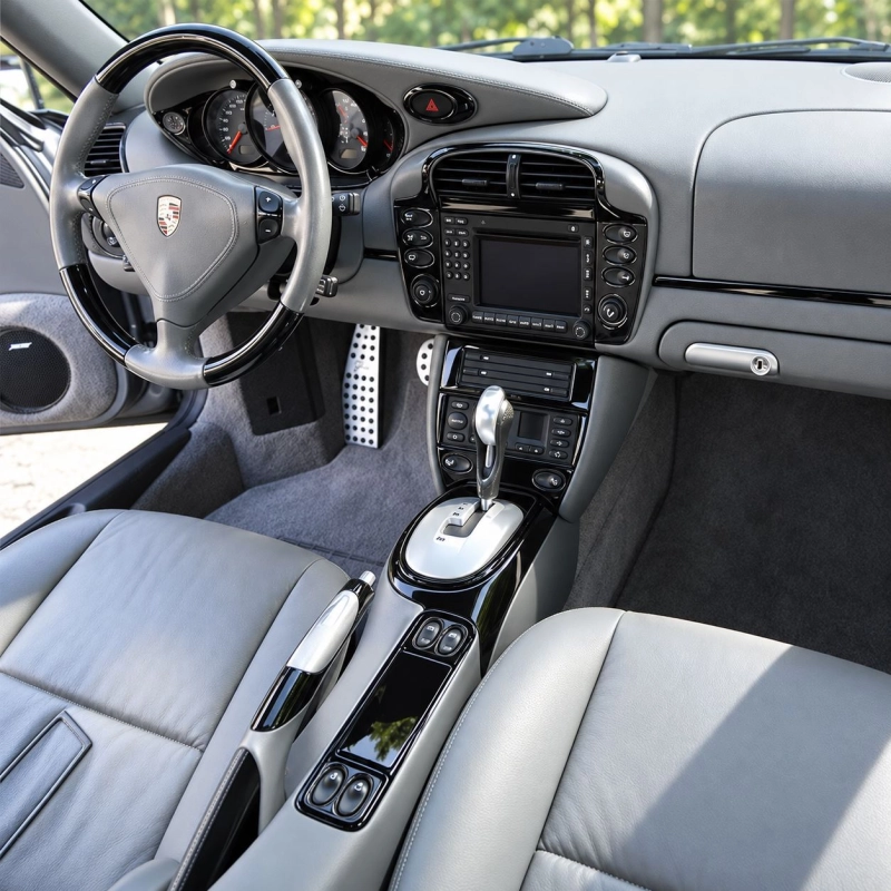 Porsche 911 1999-2000 Full kit de molduras interiores para salpicadero