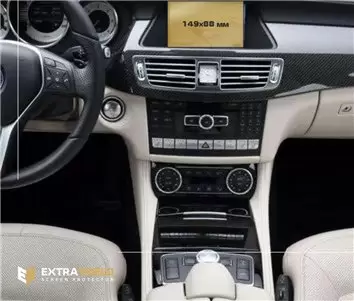 Mercedes-Benz CLS (C218/X218) 2010-2014 Multimedia 5,8" Vidrio protector de navegación transparente HD