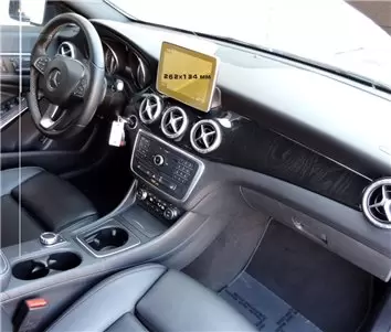 Mercedes-Benz A-class (W176) 2015 - 2018 Multimedia 8" Protection d'écran Résiste aux rayures HD transparent - 1 - habillage dec