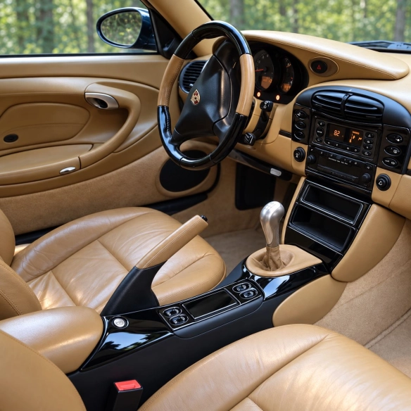 Porsche 911 2001½ Basic kit de molduras interiores para salpicadero