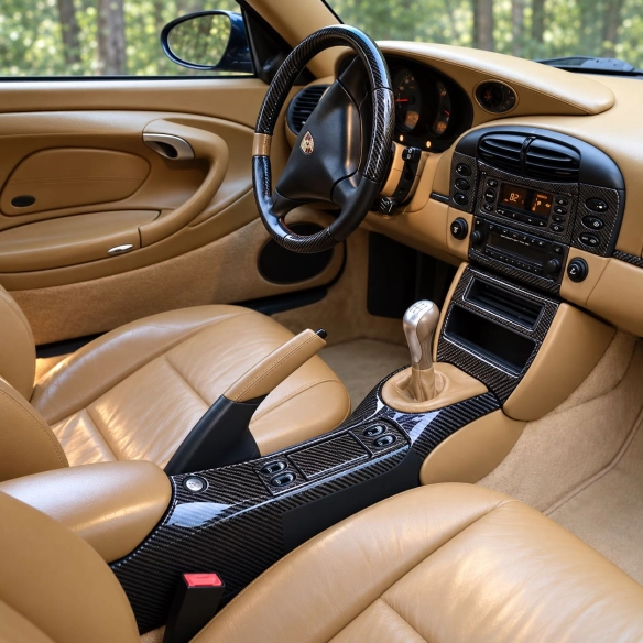 Porsche 911 2001½ Basic kit de molduras interiores para salpicadero