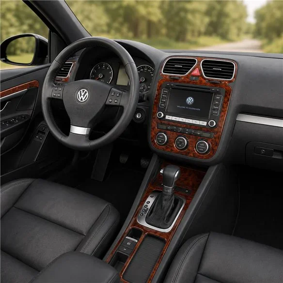 Volkswagen EOS 2006+ Full Set, Automatic Gear 3D dashboard trim kit
