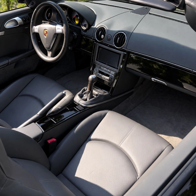 PORSCHE CAYMAN 987 2006-2012 kit 3D de molduras interiores para salpicadero 32 piezas