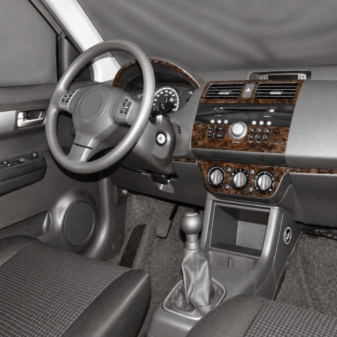 Suzuki Swift Comfort 2005-2010 kit rivestimento cruscotto e interni 3D 10 pezzi