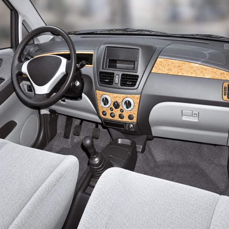 Suzuki Liana 2001-2003 kit 3D de molduras interiores para salpicadero 6 piezas