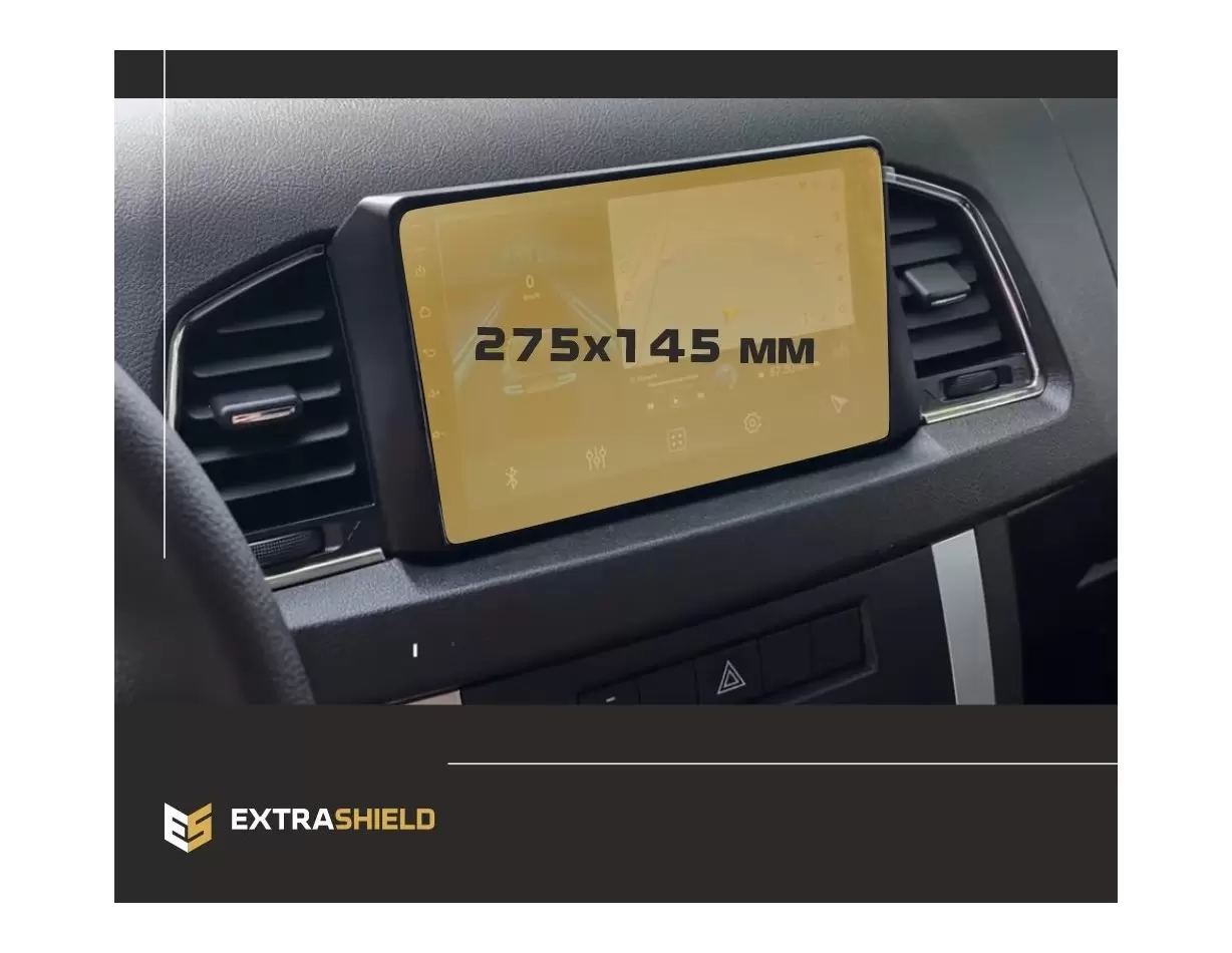 Nissan Qashqai (J11) 2013 - Present Multimedia Vidrio protector de navegación transparente HD