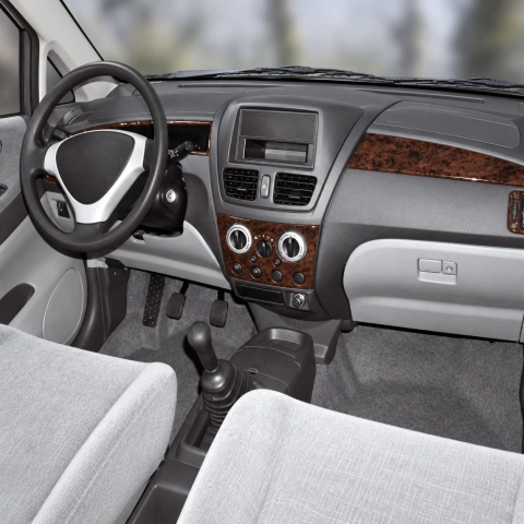 Suzuki Liana 2001-2003 kit 3D de molduras interiores para salpicadero 6 piezas