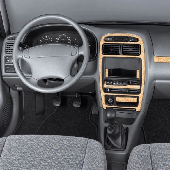 Suzuki Baleno 1997-2006 kit 3D de molduras interiores para salpicadero 9 piezas