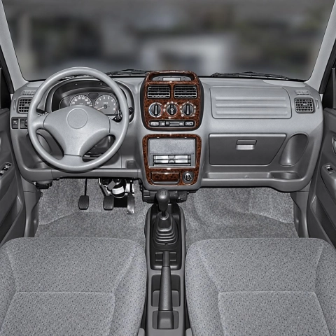 Suzuki Ignis 2000-2003 kit rivestimento cruscotto e interni 3D 5 pezzi