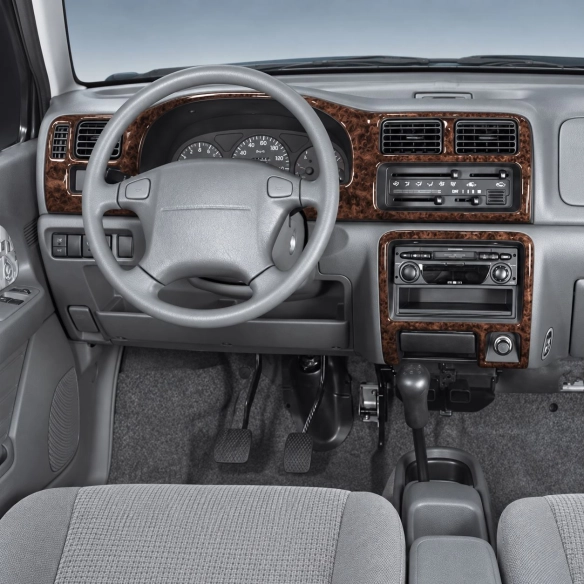 Suzuki Wagon R 1997-2000 kit 3D de molduras interiores para salpicadero 4 piezas