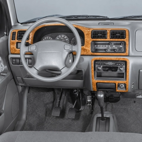Suzuki Wagon R 1997-2000 3D Cockpit Dekor Interieurleisten Set 4-teilig 2