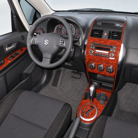 Suzuki SX4 2007 kit décoration intérieure tableau de bord 16 pièces 2