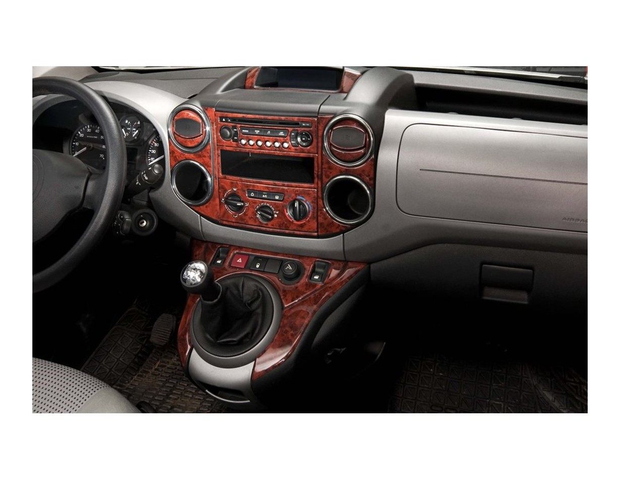Citroen Berlingo 08.2008 3M 3D Interior Dashboard Trim Kit Dash Trim Dekor 40-Parts
