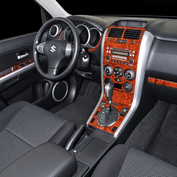 Suzuki Grand Vitara 2006-2009 juego completo kit de molduras interiores para salpicadero