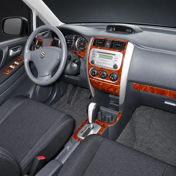 Suzuki Aerio 2005-UP Full Set Interior Dashboard Trim Kit Dash Trim Dekor