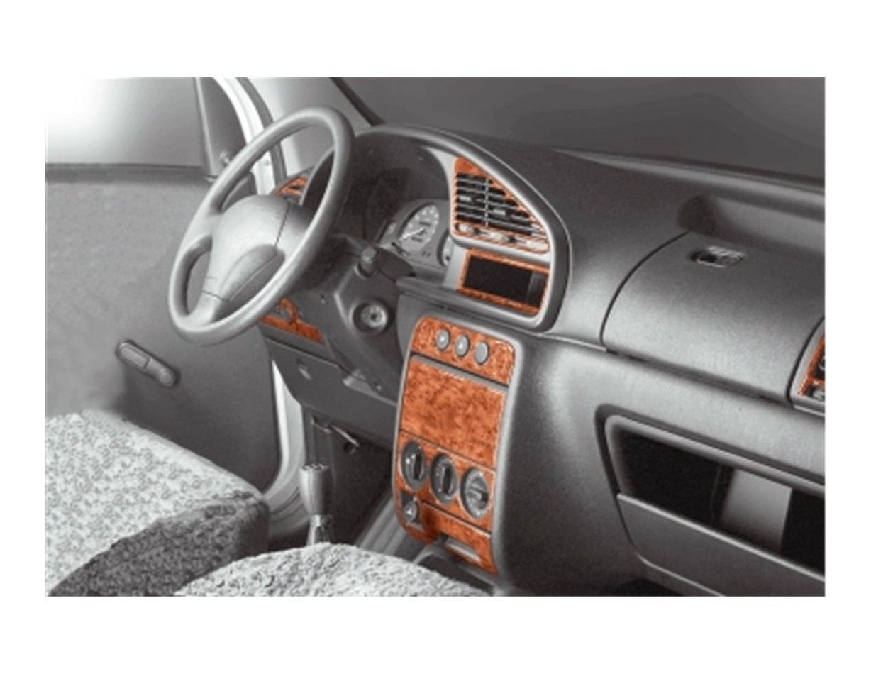 Citroen Berlingo 96-02 Mittelkonsole Armaturendekor Cockpit Dekor 14-Teilige - 1- Cockpit Dekor Innenraum