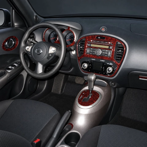 Nissan Juke 2011-2014 kit rivestimento cruscotto e interni 3D 15 pezzi 2
