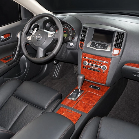 Nissan Maxima 2009-2015 Interior Dashboard Trim Kit Dash Trim Dekor 30 Parts 2