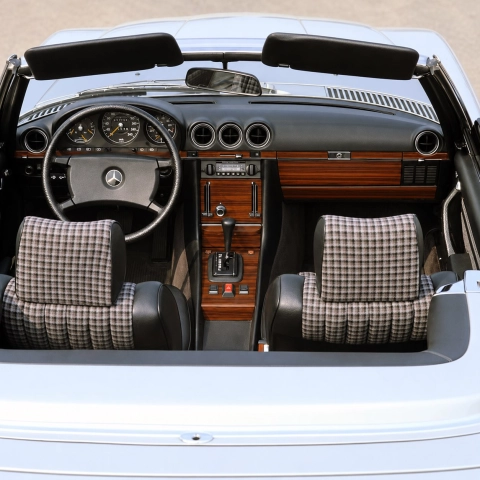 Mercedes Benz R107 450 SL/SLC 1973-1978 juego completo kit de molduras interiores para salpicadero