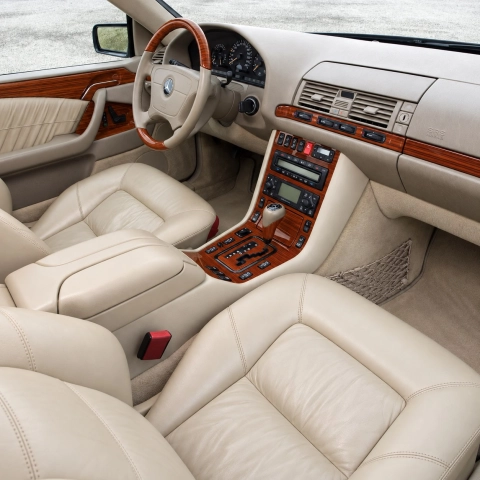 Mercedes-Benz S Class W140 1992-1996 3D Cockpit Dekor Interieurleisten Set Full Set / as shown in product diagram-teilig