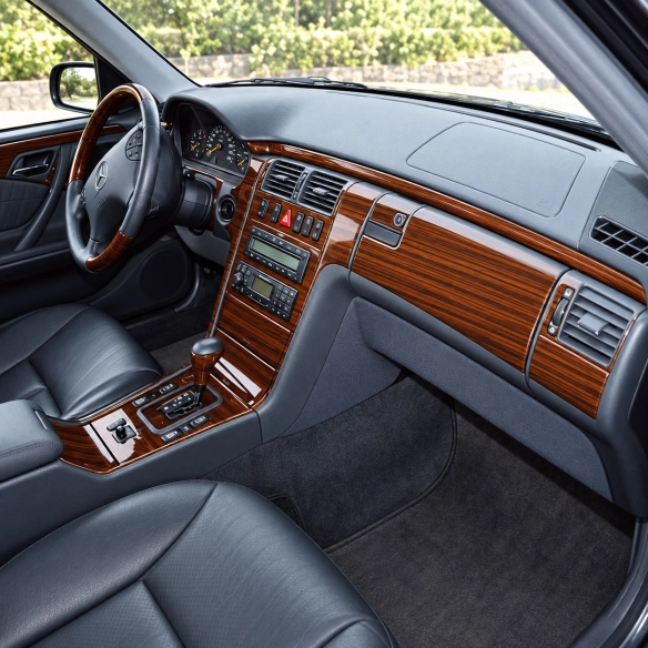 Mercedes-Benz E Class W210 1998-2002 3D Cockpit Dekor Interieurleisten Set Full Set / as shown in product diagram-teilig