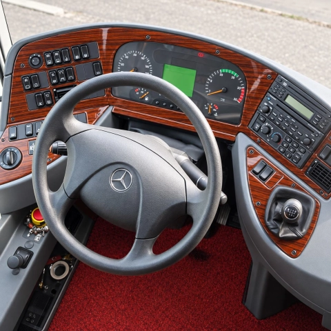 Mercedes Tourismo 2007-2010 3D Interior Dashboard Trim Kit Dash Trim Dekor 19-Parts 2