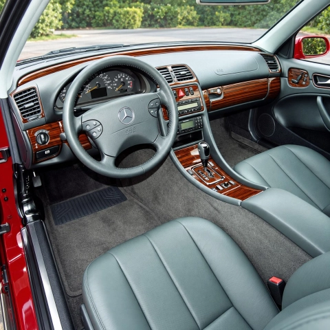 Mercedes-Benz CLK 1998-2002 set completo; Soft Roof Coupe kit rivestimento cruscotto e interni 3D