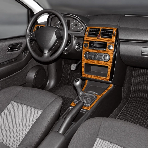 Mercedes A-Class W169 B-Class W245 2004-UP 3D Interior Dashboard Trim Kit Dash Trim Dekor 10-Parts