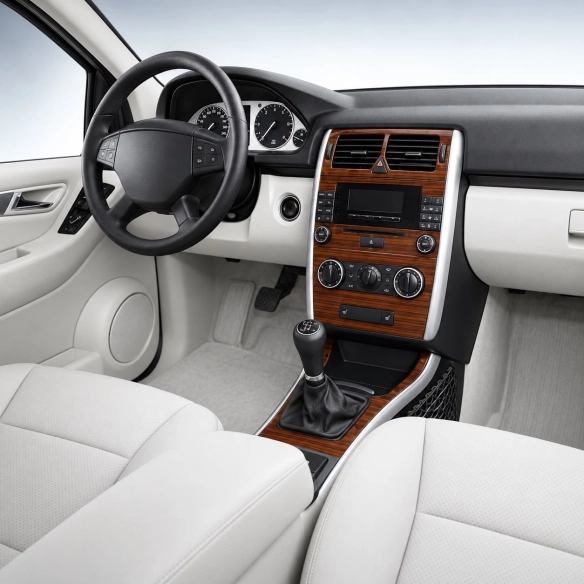 Mercedes W245 B-Class 2005-2011 3D Interior Dashboard Trim Kit Dash Trim Dekor 18-Parts