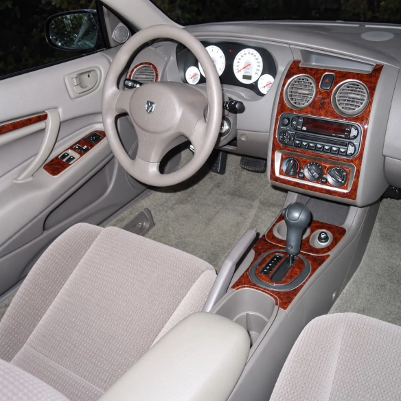 Chrysler Sebring 2003-2006 Coupe; set completo kit rivestimento cruscotto e interni 3D