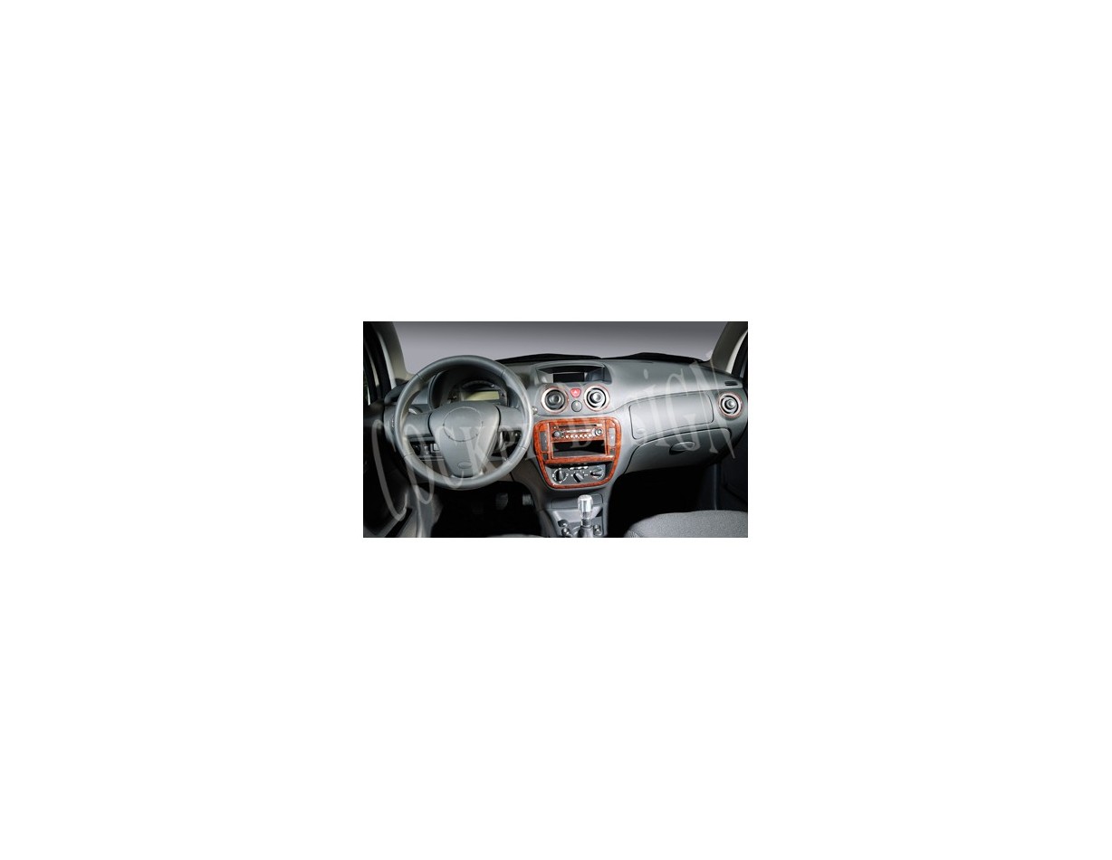 Citroen C2-C3 11.04-09.09 3M 3D Interior Dashboard Trim Kit Dash Trim Dekor 11-Parts