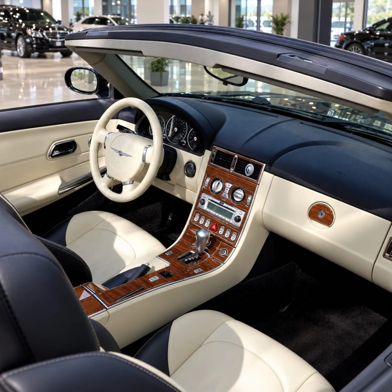 Chrysler CrossFire 2004-heden Full Set, Automatic Gear interieur dashboard decoratieset dashboard decor