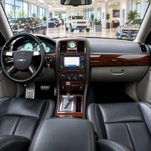 Chrysler 300 2005-2007 3D Cockpit Dekor Interieurleisten Set Full Set / as shown in product diagram-teilig