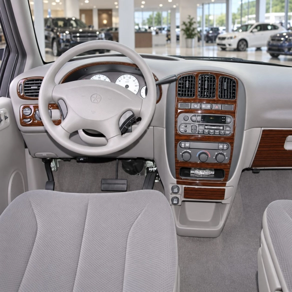 Chrysler Voyager 2001-2007 3D kit décoration intérieure tableau de bord 7 pièces