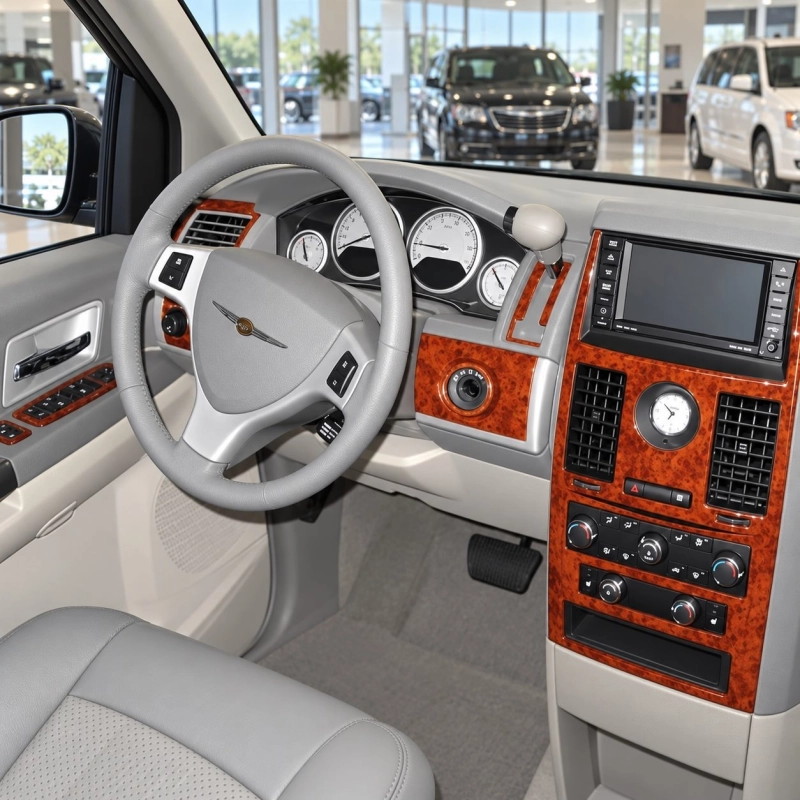 Chrysler Grand Voyager 2008-2016 kit de molduras interiores para salpicadero 42 piezas