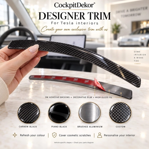 Tesla Model 3 2023 – Designer Trim – Innenraum-Komplettset 2